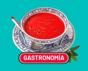 sopa de sandía y tomate