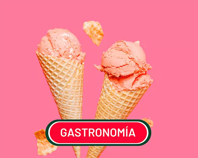 helado de sandía con leche