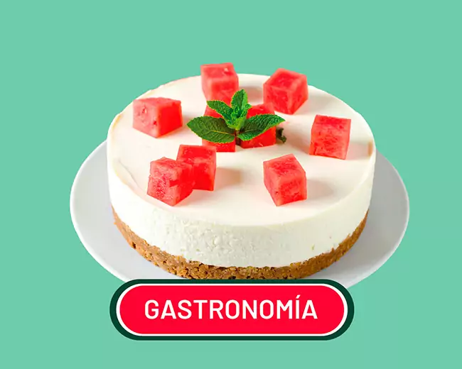 tarta de sandía y yogur