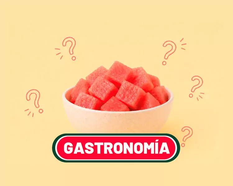 la sandia es fruta o verdura