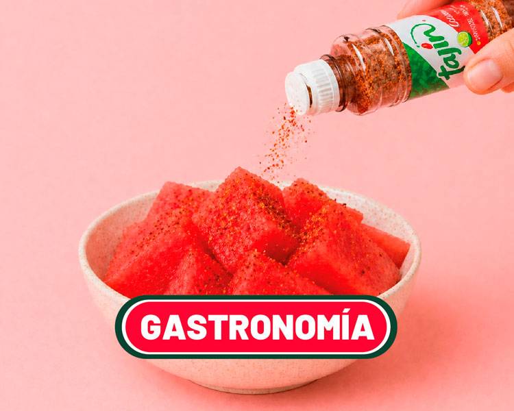 sandia con tajin