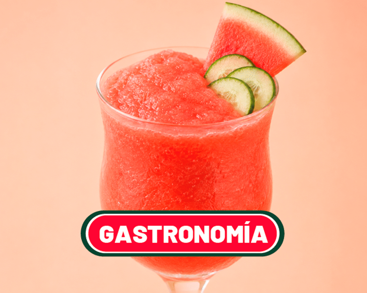 batido de sandía y pepino